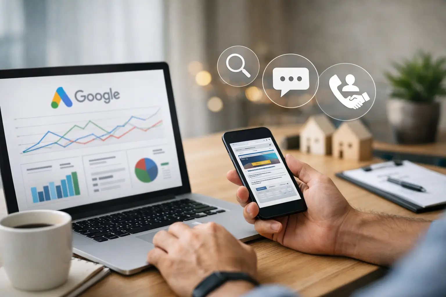Google Ads oglašavanje koje donosi upite